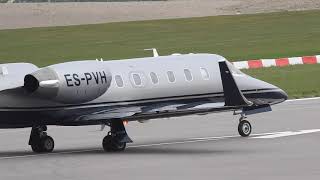Panaviatic Bombardier Learjet 31A ES-PVH close-up