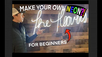 How to Make an LED Neon Sign In Personalized Handwriting