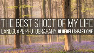 The Best Shoot Of My Life Shooting Bluebells  / Bluebell Landscape Photography Vlog Part 1