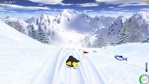 tux racer bunny hill