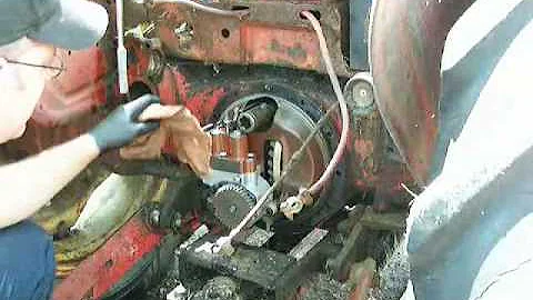 David Brown 880 implomatic hydraulic fix #2