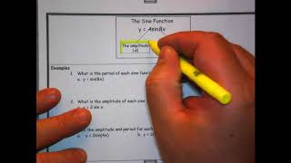 A2 - 13.4 Note Key - Sine Function 2018-2019