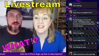 Solar Flares, JRE Debate, Peru Trip and Current Topics - Livestream w/Wandering Wolf & Nikkiana J…