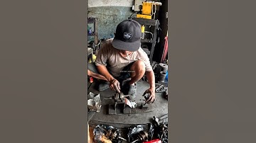 Master the Art of Manual Crankshaft Balancing ‼️ #DIYMechanics