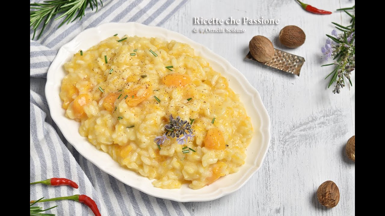 Risotto alla zucca - come fare un risotto cremoso e gustoso - Ricette ...