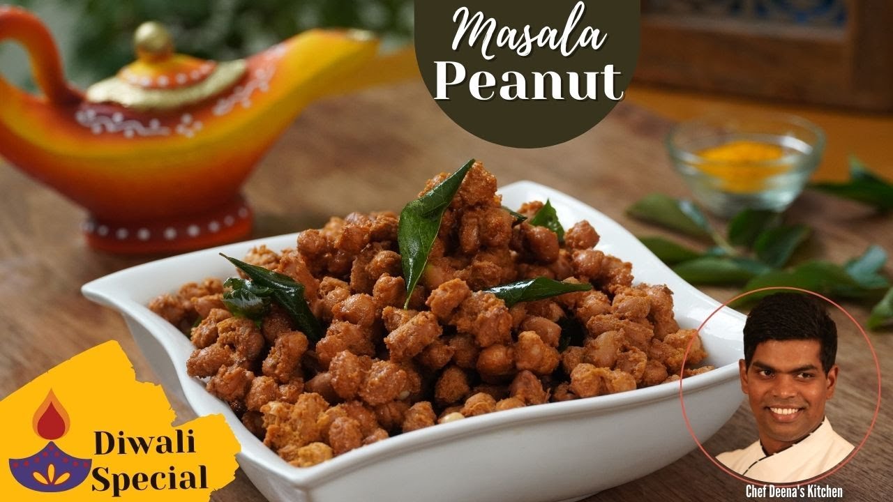 Masala Peanut Recipe in Tamil How to Make Masala Peanut CDK 337