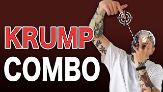 Krump TUTORIAL - dance combination by Spitfire