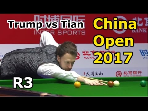 Snooker China open 2017  R3 Trump vs Tian