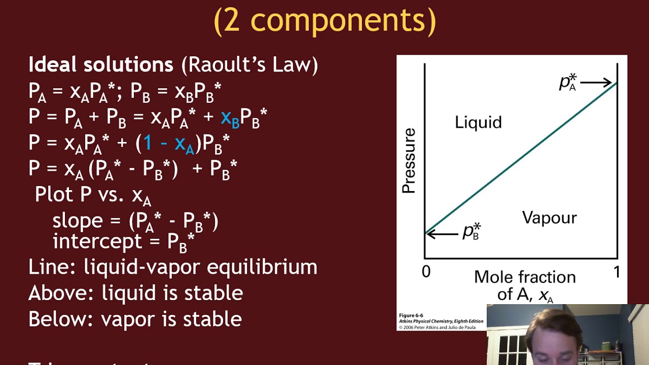 CHEM 3330 - Lecture 26 (1) - Two Component Phase Diagram