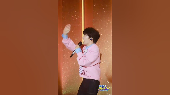 #周深 《少管我》全开麦无修音舞台！蹦蹦跳跳玩嗨了~ #奔跑吧12
