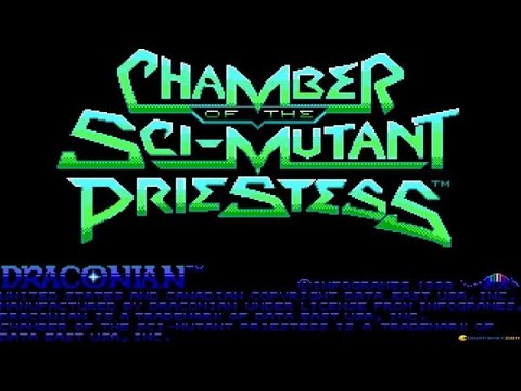 Chamber of the Sci-Mutant Priestess gameplay (PC Game, 1989)