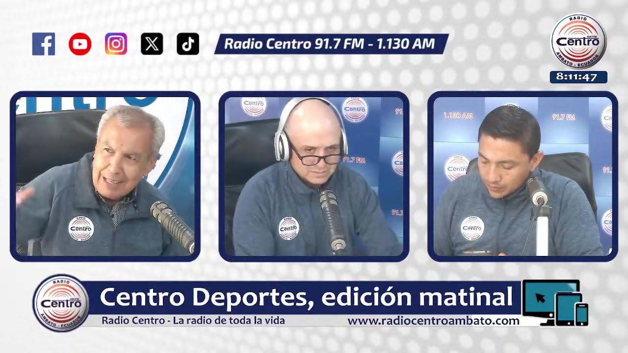 EN VIVO | Centro Deportes matinal