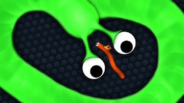 Slither.io Best Troll Snake vs Giant Noob Snakes - Epic Slitherio Gameplay