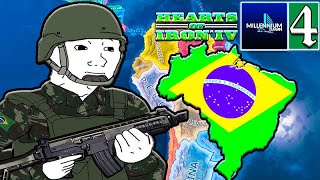 THE FALKLANDS WAR! 😱 Hearts of Iron 4: Millennium Dawn Modern Day Mod: Brazil #4
