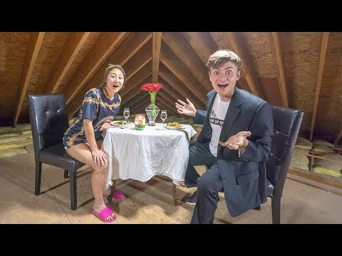 ATTIC DATE WITH MY CRUSH AT 3AM!!