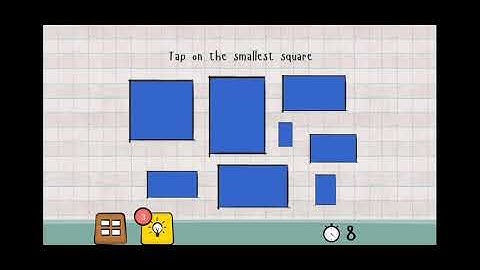Logic Master 1 - Mind Twist Level 31 Solution | Tap on the smallest square