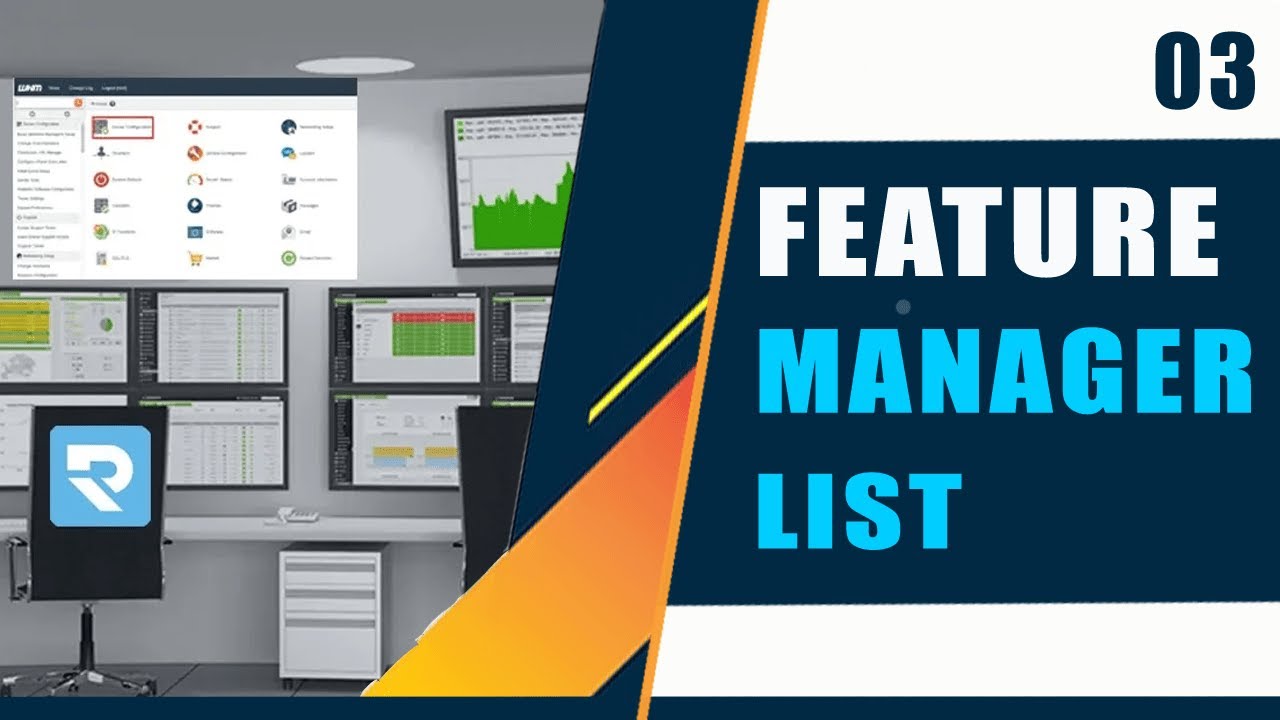 WHM Guide-3 | cPanel Feature Manager Lists - YouTube
