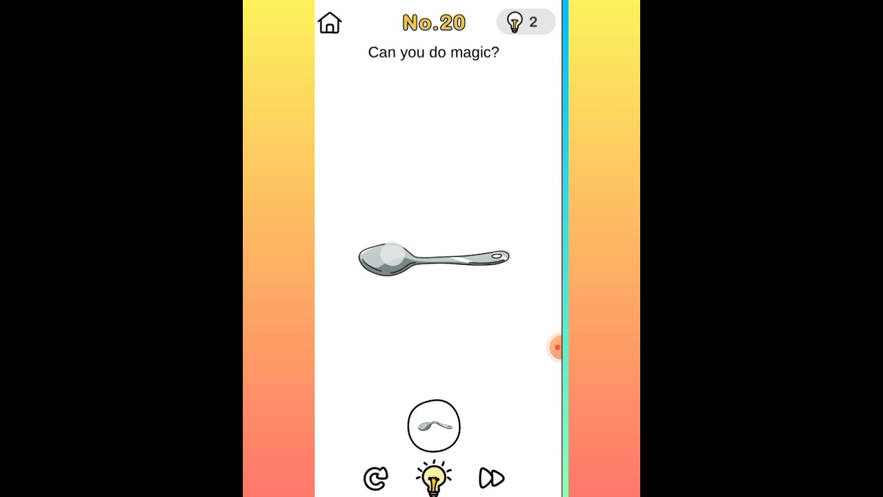 Brain Out Crazy Find Level 20 Can you do magic