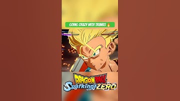 BROLY cannot see Trunks on DBZ SPARKING ZERO 🔥 #shorts #dragonballz #sparkingzero