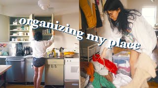 Organizing my NYC Apartment ~ kitchen, closet, desks