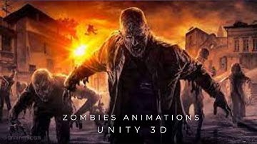Zombies Animations asset For Unity3d