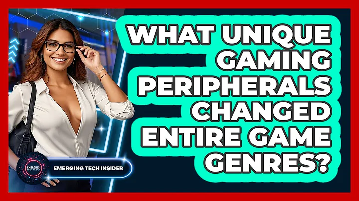 What Unique Gaming Peripherals Changed Entire Game Genres? - Emerging Tech Insider