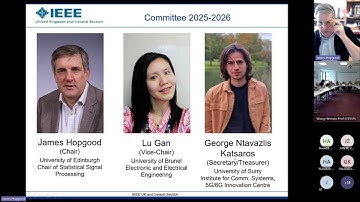 IEEE SPS UK & Ireland Seminar Large Language Audio Models and Applications,  Prof  Wenwu Wang