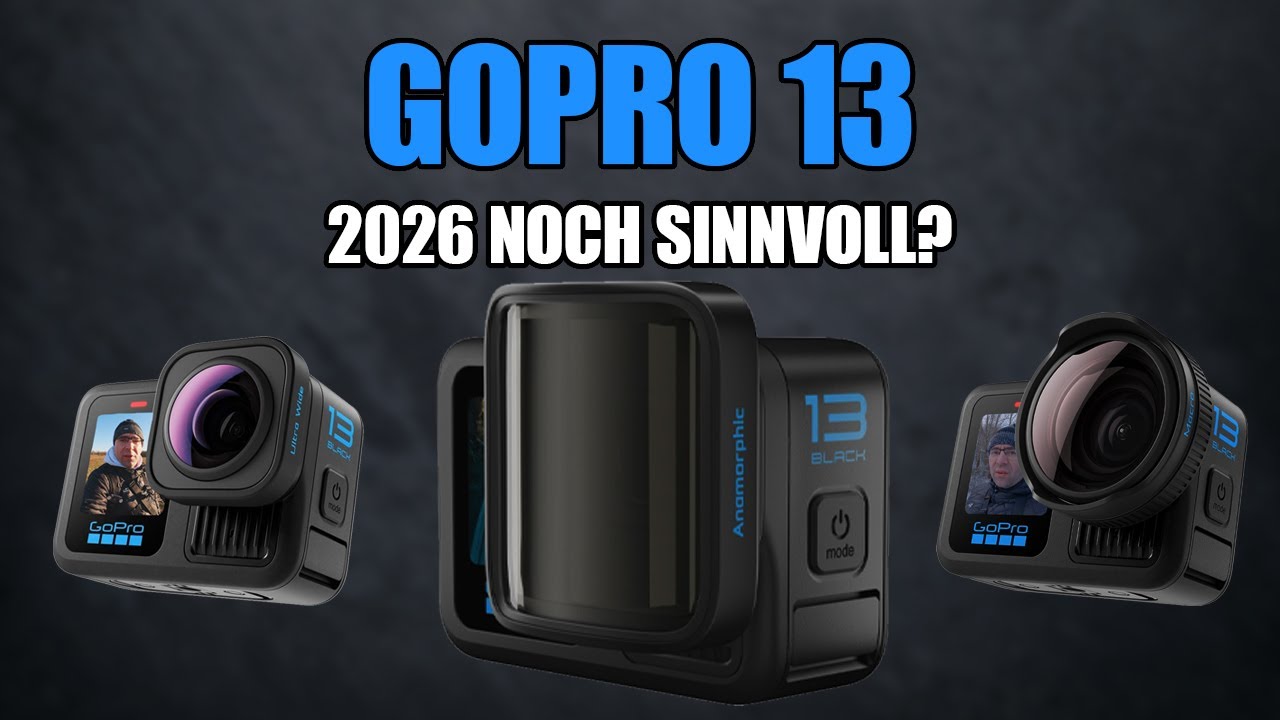 GoPro Hero 13 – Lohnt sich der Kauf 2026 noch? | Zubehör & Mods im Überblick