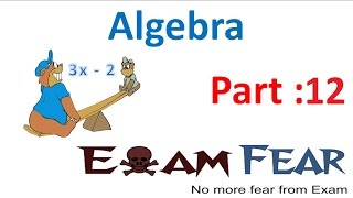 Maths Algebra part 12 (Algebra Equation) CBSE Class 6 Mathematics VI