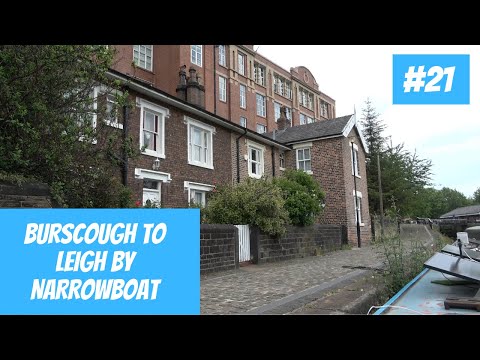 We travel from Burscough to Leigh on our narrowboat