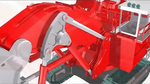 KOMPAS-3D Excavator project