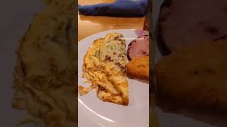 Simple and Easy Lido Buffet Breakfast 😋 | OMELET Your Way aboard the Carnival Panorama Cruise Ship