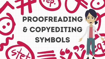 Proofreading Marks Intro Video