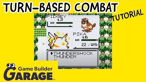 [RPG Essential] Turn-based Combat | Game Builder Garage