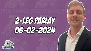 2-Leg Parlay For Sunday 6/2/24 | NHL Picks | WNBA Picks