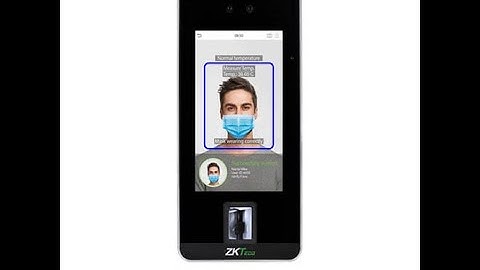 ZKTeco Touchless Thermal Control Access Machine SmartAC1/TD | www.securitysystem.asia