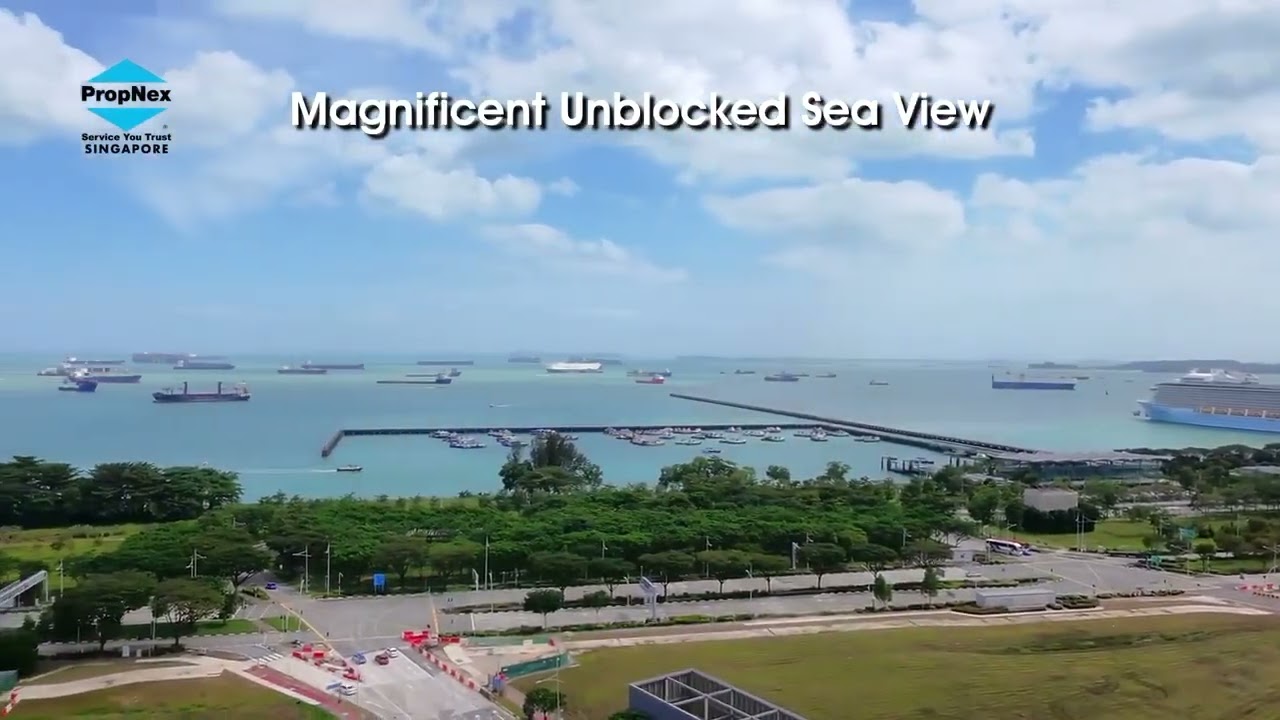 One Marina Gardens Drone View