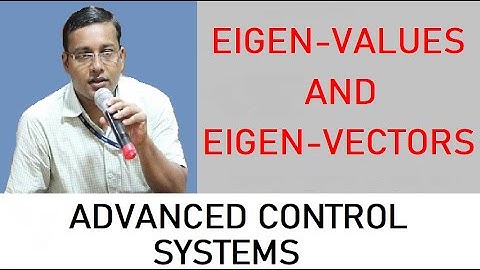 4. eigen-values and EIGEN-VECTORS