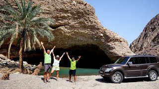 Offroad în munți lânga Dubai - Emiratele Arabe Unite - am intrat ilegal în Oman