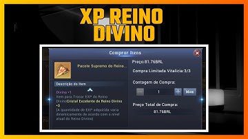 Comprando e Testando o Item de XP do Reino Divino 💎 | MU Origin 3