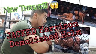 UFC 300 Kayla Harrison vs Holly Holm submission reaction