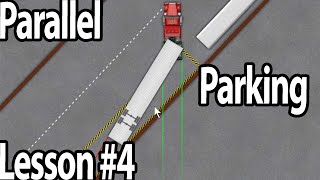 Trucking Lesson 4 - Parallel parking screenshot 5