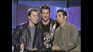 Boyzllmen Presenting Artist of the year to NSYNC - Radio Music Awards 2000
