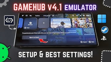 New GameHub v4.1 Emulator on Any Android Phone - Setup & Best Settings!