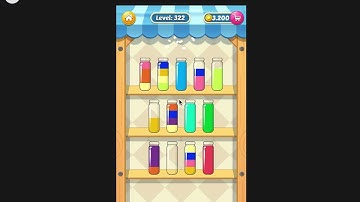 Water Sort Puzzle I Level 322 I  Facebook I SOLVED