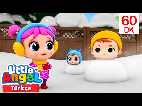 ☃️ Can Bebek Karla Oynuyor 🎄 YILBAŞI ÖZEL 🎄 Eğlenceli  Çocuk Şarkıları | Little Angel Türkçe