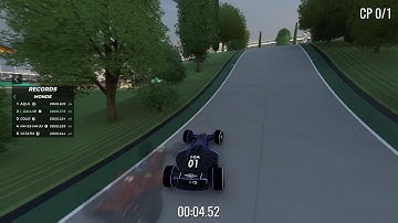 Trackmania Under 10sec ; Hell Forest WR 8.499