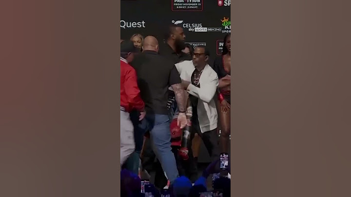 Mike Tyson SLAPS Jake Paul 😳