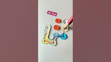 Nối các giọt nước lần lượt từ 1 đến 10 #iqtest #quiz #games #shorts