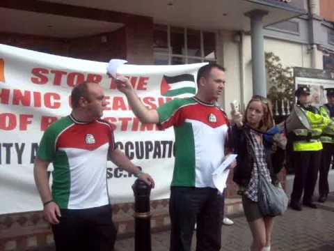 Love Football, Hate Apartheid: IPSC Protest at Ire...